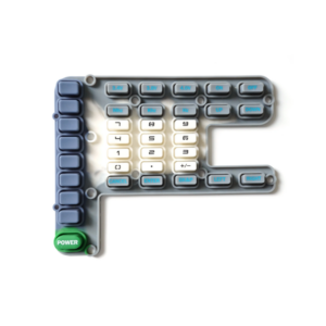 711screen printing silicone keypad1