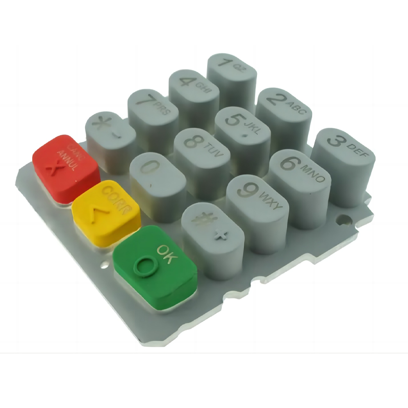 Color-Coating-Rubber-Keypad