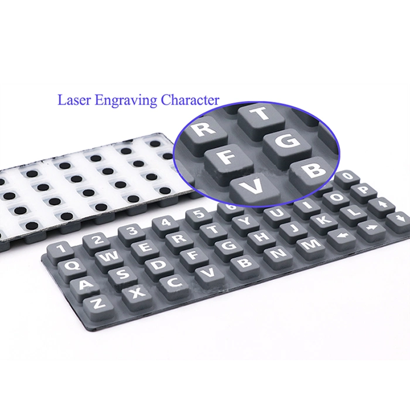 510 laser etching silicone keypad 2